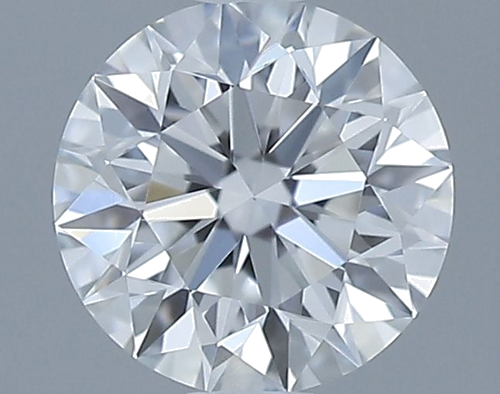 0.38 carat F-VVS2 Excellent cut Natūralus Round Deimantas (1)