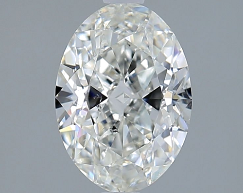 1.5 carat H-SI1 Natūralus Oval Deimantas (1)