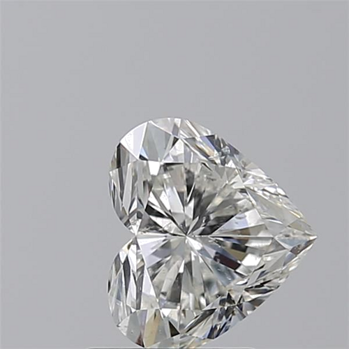 1.63 carat H-SI2 Natūralus Heart Deimantas (1)