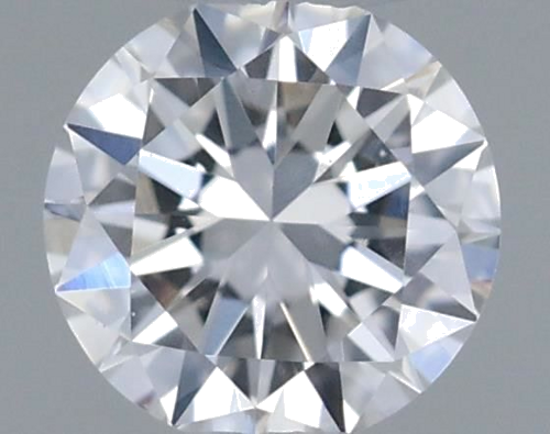 0.19 carat E-VVS2 Very Good cut Natūralus Round Deimantas (1)