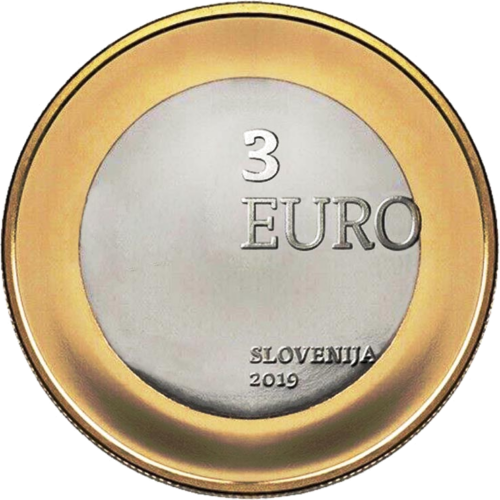 2019 Slovėnija Prekmurjė regionas 3 eurų moneta (2)