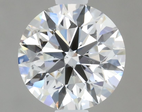 0.81 carat F-SI1 Excellent cut Natūralus Round Deimantas (1)
