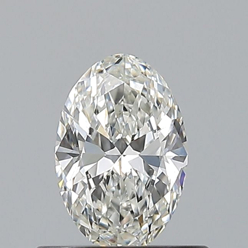 0.5 carat G-VS2 Natūralus Oval Deimantas (1)