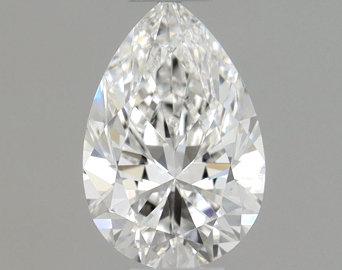 0.4 carat E-VS2 Natūralus Pear Deimantas (1)