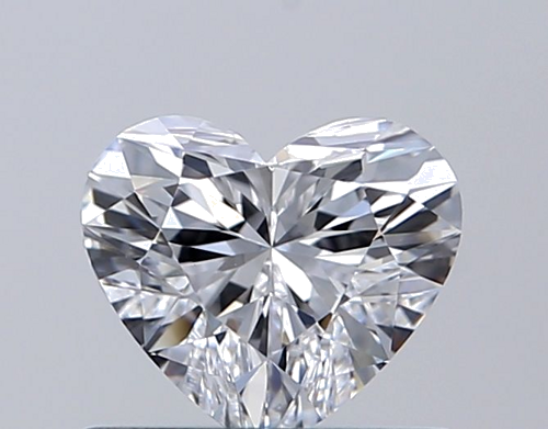 0.54 carat D-VS1 Natūralus Heart Deimantas (1)