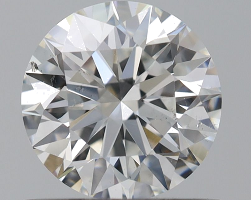 0.62 carat F-SI1 Excellent cut Natūralus Round Deimantas (1)