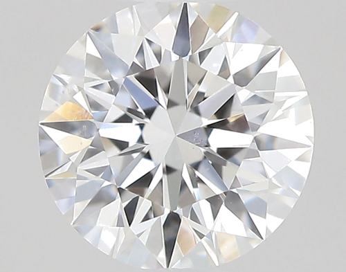 0.54 carat F-SI1 Excellent cut Natūralus Round Deimantas (1)