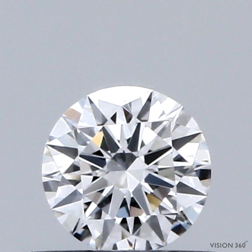 0.35 carat D-VVS2 Excellent cut Natūralus Round Deimantas (1)