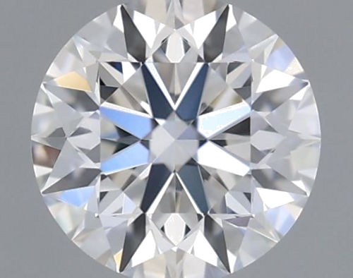 0.42 carat F-VVS1 Excellent cut Natūralus Round Deimantas (1)