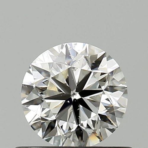 0.6 carat J-SI2 Very Good cut Natūralus Round Deimantas (1)