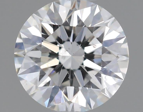 0.47 carat F-SI1 Excellent cut Natūralus Round Deimantas (1)