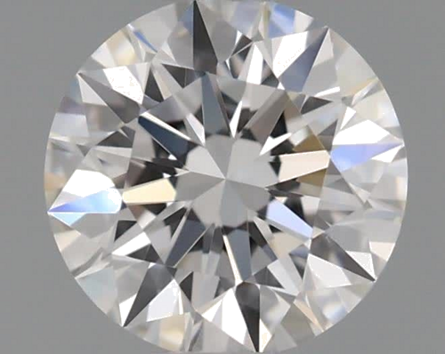 0.51 carat D-VVS1 Excellent cut Natūralus Round Deimantas (1)