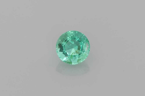 0.4 carat GREEN Round Smaragdas (1)