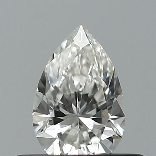 0.31 carat F-VVS2 Natūralus Pear Deimantas (1)