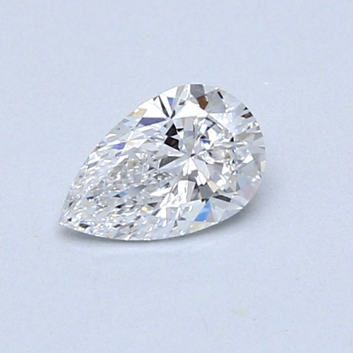 0.43 carat D-SI1 Natūralus Pear Deimantas (1)