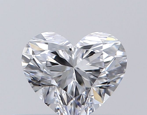 0.31 carat D-VVS1 Natūralus Heart Deimantas (1)