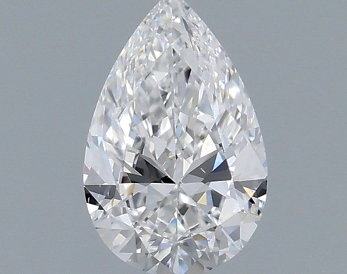 0.5 carat E-VS2 Natūralus Pear Deimantas (1)