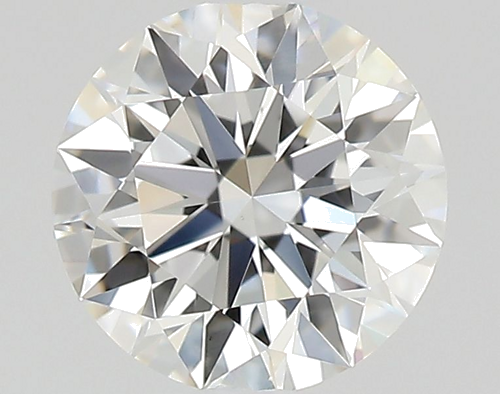 0.4 carat F-VVS2 Excellent cut Natūralus Round Deimantas (1)