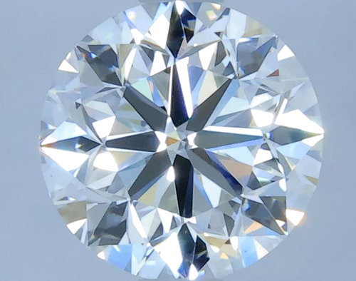 1.02 carat H-VS1 Very Good cut Natūralus Round Deimantas (1)