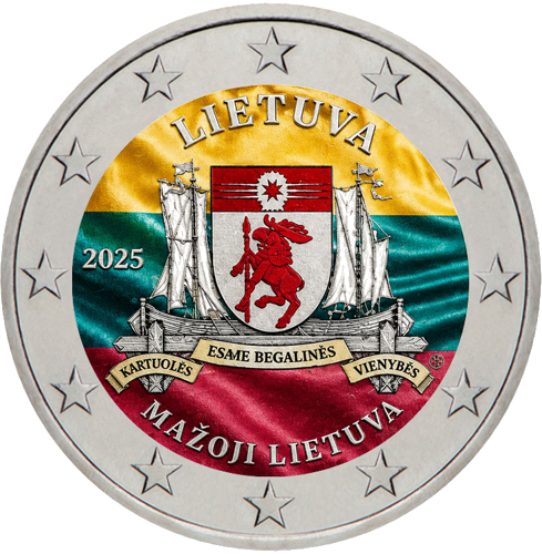 2025 Lithuania Minor Lithuania 2 euro coin (1)