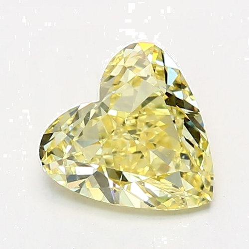 2.03 carat Fancy Intense  Yellow-VS2 Natūralus Heart Deimantas (1)