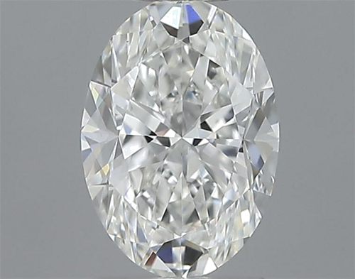 0.5 carat G-VS1 Natūralus Oval Deimantas (1)