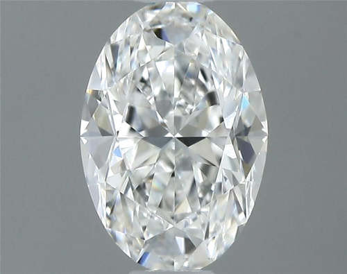 0.4 carat F-VVS1 Natūralus Oval Deimantas (1)