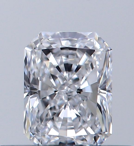 0.33 carat D-VVS1 Natūralus Radiant Deimantas (1)