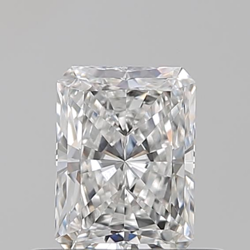 0.51 carat E-VVS2 Natūralus Radiant Deimantas (1)