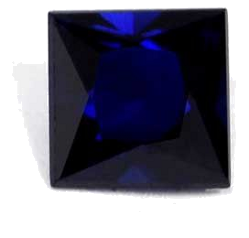0.61 carat BLUE Square Safyras (1)
