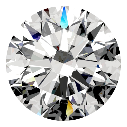 0.3 carat F-VS1 Excellent cut Natūralus Round Deimantas (1)