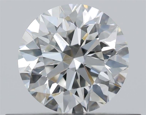 0.42 carat G-VVS2 Excellent cut Natūralus Round Deimantas (1)
