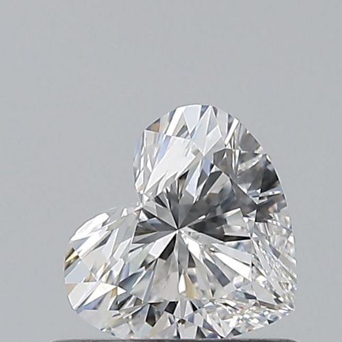 0.5 carat E-VS1 Natūralus Heart Deimantas (1)