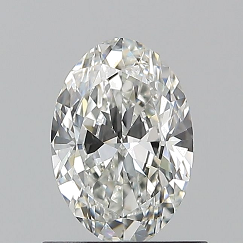 0.7 carat G-VVS2 Natūralus Oval Deimantas (1)