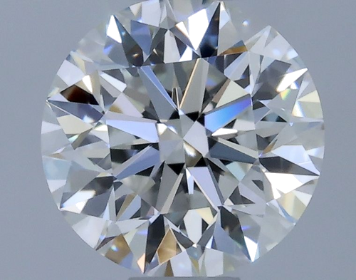 0.53 carat F-VVS1 Excellent cut Natūralus Round Deimantas (1)