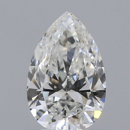 0.38 carat G-IF Natūralus Pear Deimantas (1)