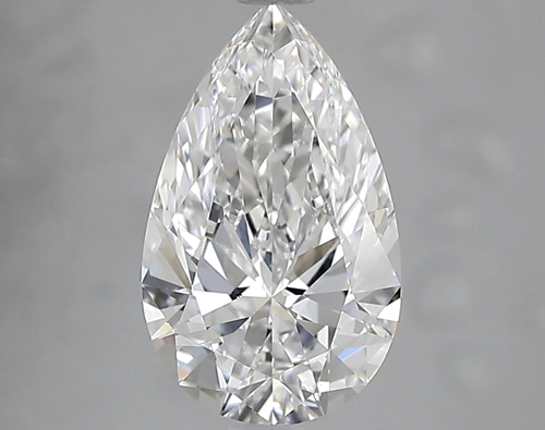 2.01 carat E-IF Natūralus Pear Deimantas (1)