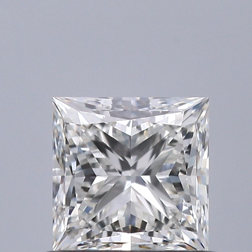 0.72 carat I-VVS1 Natūralus Princess Deimantas (1)
