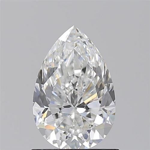 1.01 carat F-VS1 Natūralus Pear Deimantas (1)