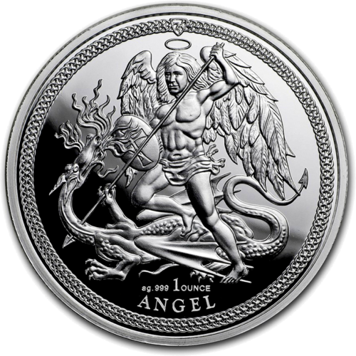 1 oz Angel 2018 Isle of Man silver coin (1)