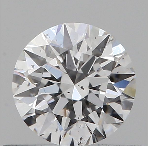 0.51 carat D-SI1 Excellent cut Natūralus Round Deimantas (1)