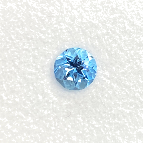 0.49 carat BLUE Round Aquamarine (1)