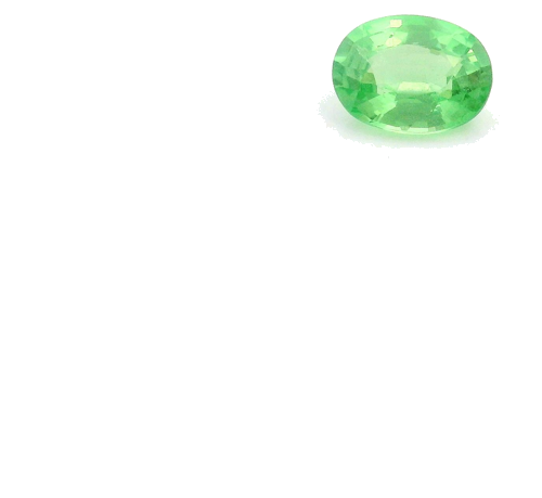 0.37 carat GREEN Oval Garnet (1)