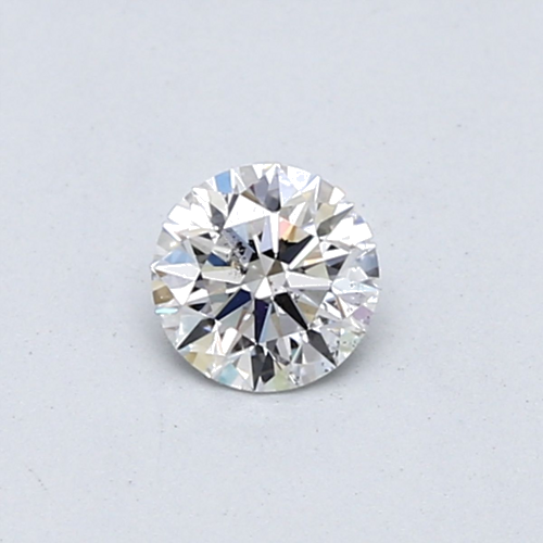 0.36 carat E-SI2 Excellent cut Natūralus Round Deimantas (1)
