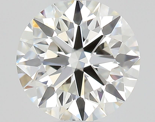 0.5 carat J-VVS2 Very Good cut Natūralus Round Deimantas (1)