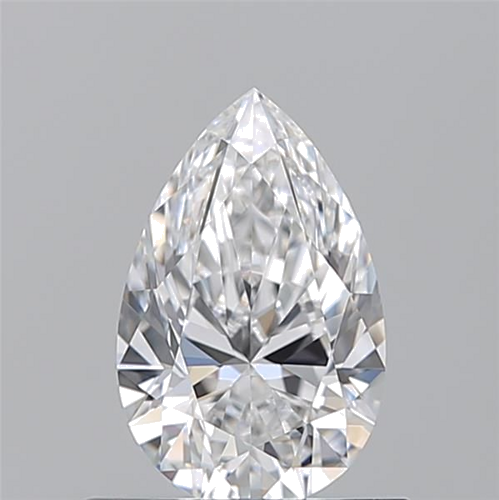 0.71 carat D-IF Natūralus Pear Deimantas (1)