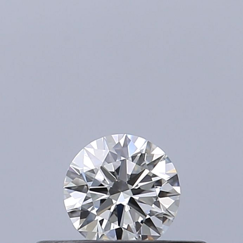 0.19 carat F-VVS1 Excellent cut Natūralus Round Deimantas (1)