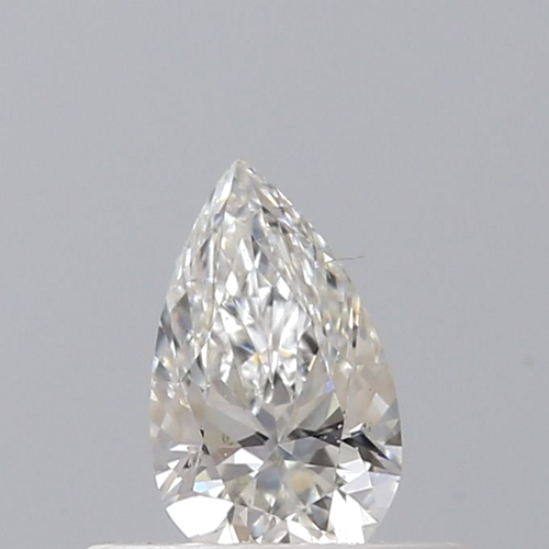 0.3 carat G-VS2 Natūralus Pear Deimantas (1)