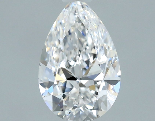0.53 carat E-IF Natūralus Pear Deimantas (1)