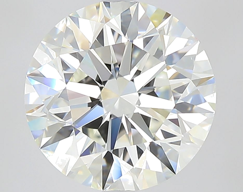 4.03 carat I-SI1 Excellent cut Natūralus Round Deimantas (1)